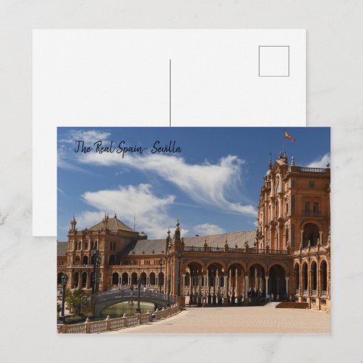 Das echte Spanien - Sevilla Postkarte (Vorne/Hinten)