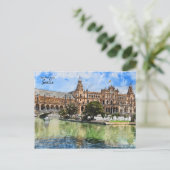 Das echte Spanien - Sevilla Postkarte (Stehend Vorderseite)