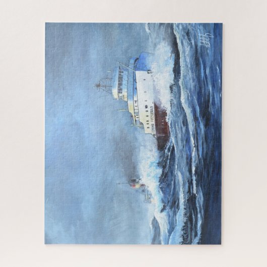 Das Edmund Fitzgerald Jigsaw-Puzzle Puzzle (Vertikal)