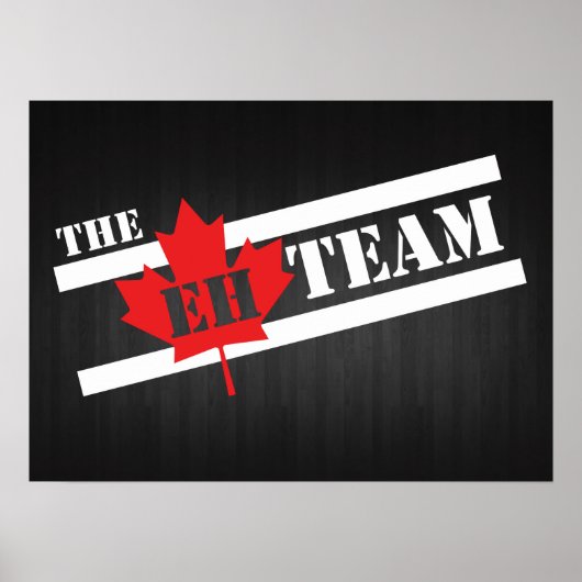 Das EH-Team Kanadier Poster (Vorne)