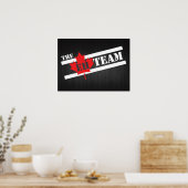 Das EH-Team Kanadier Poster (Küche)