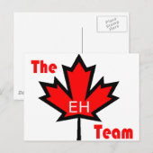 das Eh-Team Postkarte (Vorne/Hinten)