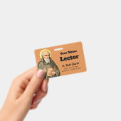 Das ehrwürdige Abzeichen "Bede Preaching" (P 008;  Ausweis (Handheld)