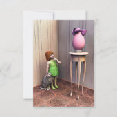 Das Ei (Version mit dem kleinen Mädchen) Ankündigung (Vorderseite)