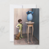 Das Ei (Version mit kleinem Jungen) Ankündigung (Vorderseite)