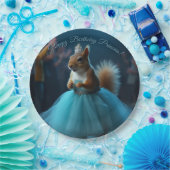 Das Eichhörnchen der Prinzessin Pappteller (Party)