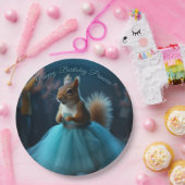 Das Eichhörnchen der Prinzessin Pappteller (Party)