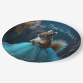 Das Eichhörnchen der Prinzessin Pappteller (Schrägansicht)