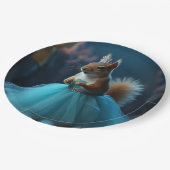 Das Eichhörnchen der Prinzessin Pappteller (Schrägansicht)