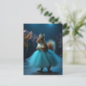 Das Eichhörnchen der Prinzessin Postkarte (Stehend Vorderseite)