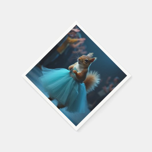 Das Eichhörnchen der Prinzessin Serviette (Ecke)