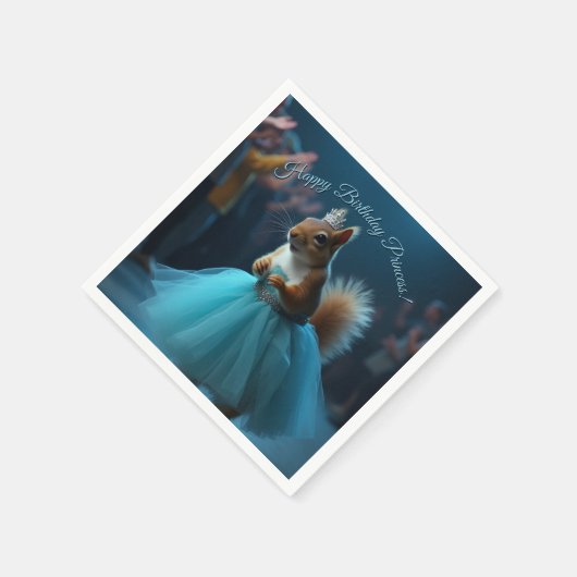 Das Eichhörnchen der Prinzessin Serviette (Ecke)