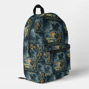 Das Eichhörnchen-Ding Bedruckter Rucksack