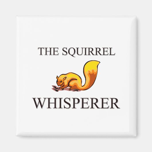 Das Eichhörnchen flüstert Magnet (Vorne)