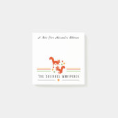 Das Eichhörnchen flüstert Niedliche benutzerdefini Post-it Klebezettel (Vorderseite)