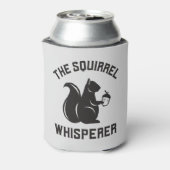 Das Eichhörnchen flüstert | Squirrel Lover Dosenkühler (Kanne Rückseite)