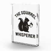 Das Eichhörnchen flüstert | Squirrel Lover Fotoblock (Rechts)