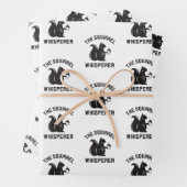 Das Eichhörnchen flüstert | Squirrel Lover Geschenkpapier Set (Beispiel)
