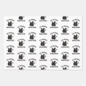 Das Eichhörnchen flüstert | Squirrel Lover Geschenkpapier Set (Vorderseite)