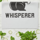 Das Eichhörnchen flüstert | Squirrel Lover Geschirrtuch (Gefaltet)