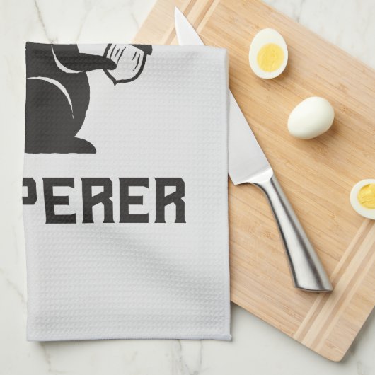 Das Eichhörnchen flüstert | Squirrel Lover Geschirrtuch (Viertel Falte)