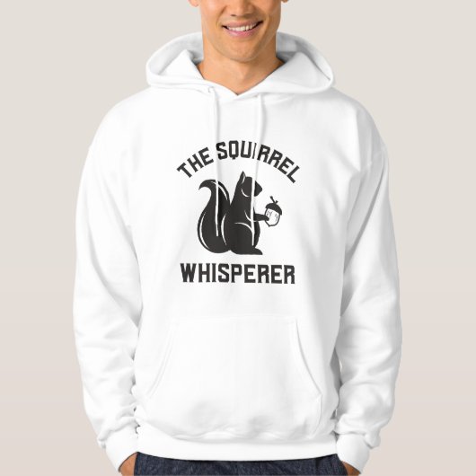 Das Eichhörnchen flüstert | Squirrel Lover Hoodie (Vorderseite)