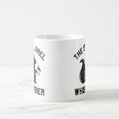 Das Eichhörnchen flüstert | Squirrel Lover Kaffeetasse (Mittel)