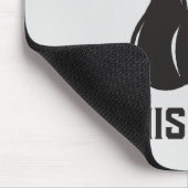 Das Eichhörnchen flüstert | Squirrel Lover Mousepad (Ecke)