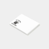 Das Eichhörnchen flüstert | Squirrel Lover Post-it Klebezettel (angewinkelt)