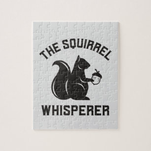 Das Eichhörnchen flüstert Squirrel Lover Puzzle