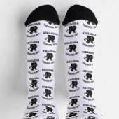 Das Eichhörnchen flüstert | Squirrel Lover Socken (Oben)