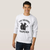 Das Eichhörnchen flüstert | Squirrel Lover Sweatshirt (Vorne ganz)
