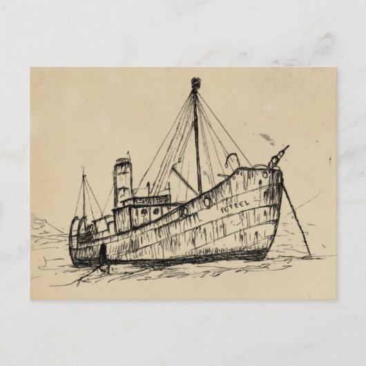 Das Eichhörnchen Postkarte (Vorderseite)