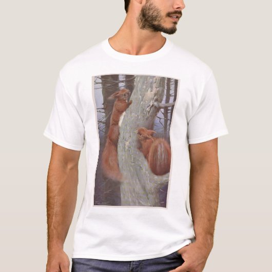 DAS EICHHÖRNCHEN (Sciurus vulgaris) T-Shirt (Vorderseite)