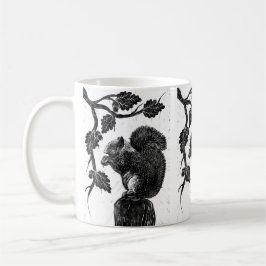 Das Eichhörnchen und die Eichel Kaffeetasse