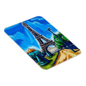 Das Eiffelturmmagnet Magnet (Rechte Seite)