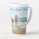 Das eigene Design-Foto - Latte Tasse mit benutzerd (Rechte Ecke)