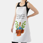 Das eigene Essen zu züchten ist so, als würde man  Schürze (InSitu)