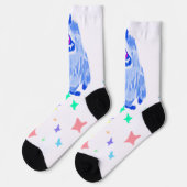Das einäugige Wunder Socken (Linkes Detail)