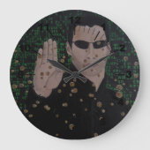 Das Eine Gemälde von Alfred Fox Große Wanduhr (Vorderseite)