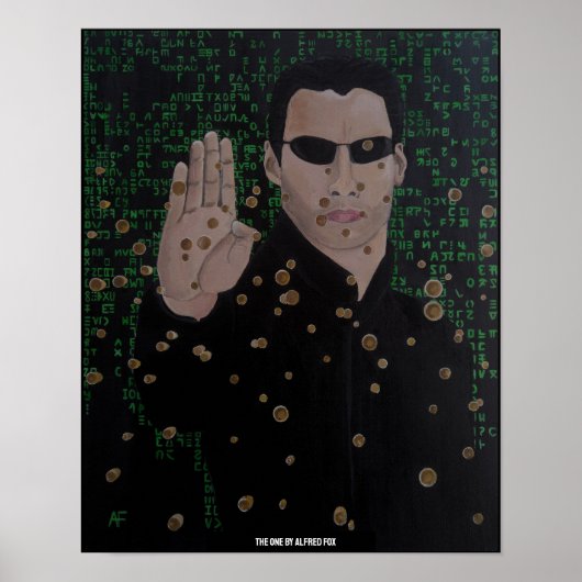 Das Eine Gemälde von Alfred Fox Poster (Vorne)