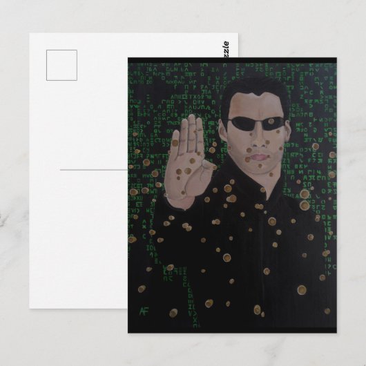 Das Eine Gemälde von Alfred Fox Postkarte (Vorne/Hinten)