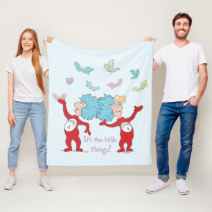 Das eine ist das Kleine! Fleecedecke