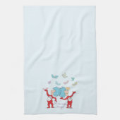 Das eine ist das Kleine! Geschirrtuch (Vertikal)