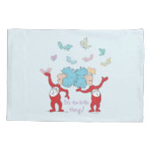 Das eine ist das Kleine! Kissenbezug (Rückseite)