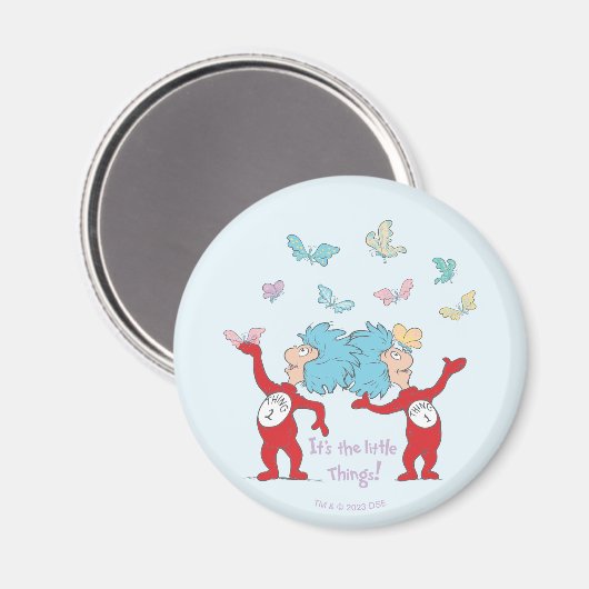 Das eine ist das Kleine! Magnet (Vorderseite/Rückseite)