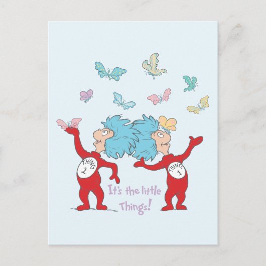 Das eine ist das Kleine! Postkarte (Vorderseite)