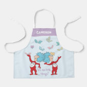 Das eine ist das Kleine! Schürze (Vorderseite)