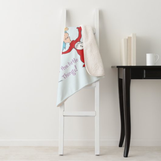 Das eine ist das Kleine! Sherpadecke (Beispiel)