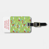 Das eine ist das zwei fliegende Kite-Dings-Muster Gepäckanhänger (Vorderseite horizontal)